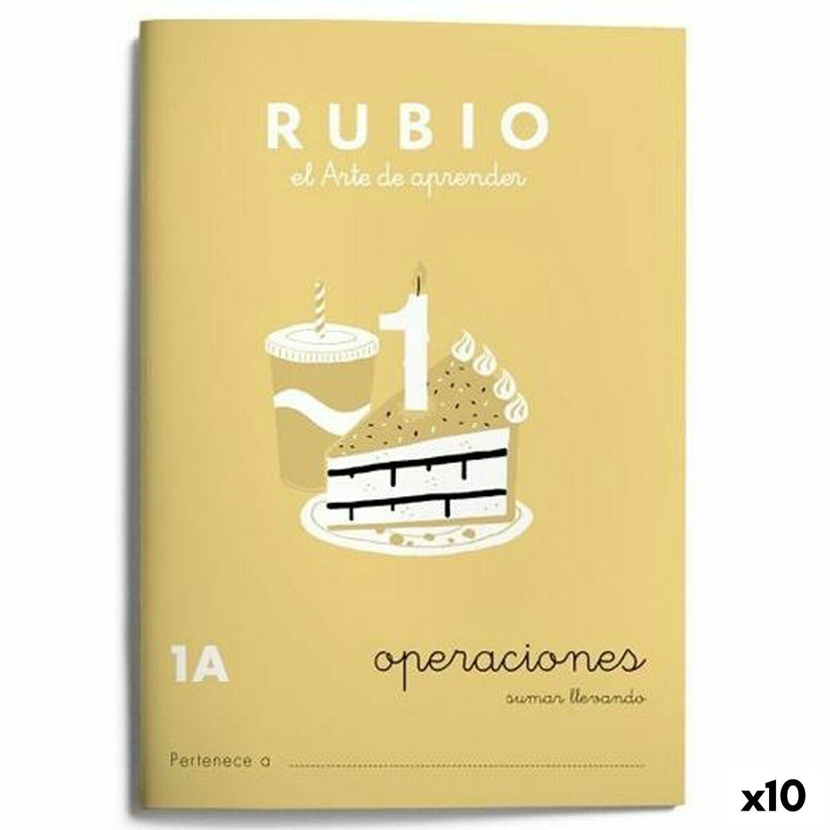 Блокнот Rubio Maths Nº1A A5 на испанском языке, 20 панелей (10 единиц) TU прозрачный
Блокнот Rubio Maths Nº1A A5 на испанском языке, 20 панелей (10 единиц) TU прозрачный