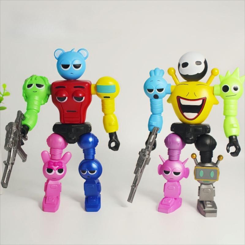 Sprunki Anime Action Figures Kids Creative DIY Assembly Toy Home Decor Desk Ornament Children Cartoon Cute Toy Model Gifts
Sprunki Anime Action Figures Kids Creative DIY Assembly Toy Home Decor Desk Ornament Children Cartoon Cute Toy Model Gifts