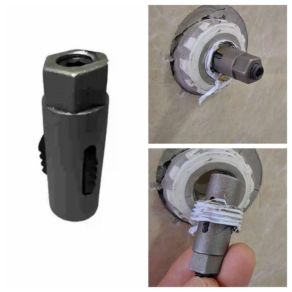 Anti-rust Broken Thread Extractor Kit Professional Screw Extractor Valve Faucet сірий
Anti-rust Broken Thread Extractor Kit Professional Screw Extractor Valve Faucet сірий