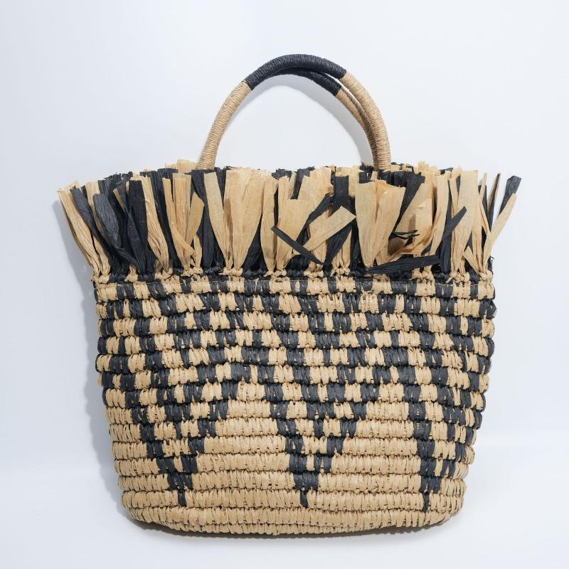 New hand-carried straw bag versatile hand-woven bag women s large-capacity handbag seaside vacation beach bag welt zipper хакі
New hand-carried straw bag versatile hand-woven bag women s large-capacity handbag seaside vacation beach bag welt zipper хакі
