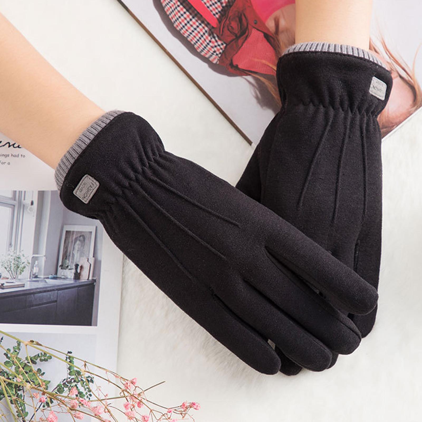 Winter Warm Gloves Plush And Thick Cold Proof Riding Screen Gloves One Size чёрный
Winter Warm Gloves Plush And Thick Cold Proof Riding Screen Gloves One Size чёрный