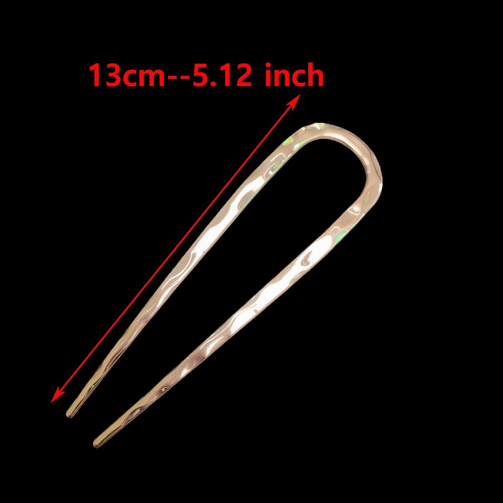 Fashion Simple Metal Hair Forks Women Girls Hair Clip Pins Elegant U-shape Hairpins Hair Styling Tools Wedding Hair Accessories
Fashion Simple Metal Hair Forks Women Girls Hair Clip Pins Elegant U-shape Hairpins Hair Styling Tools Wedding Hair Accessories