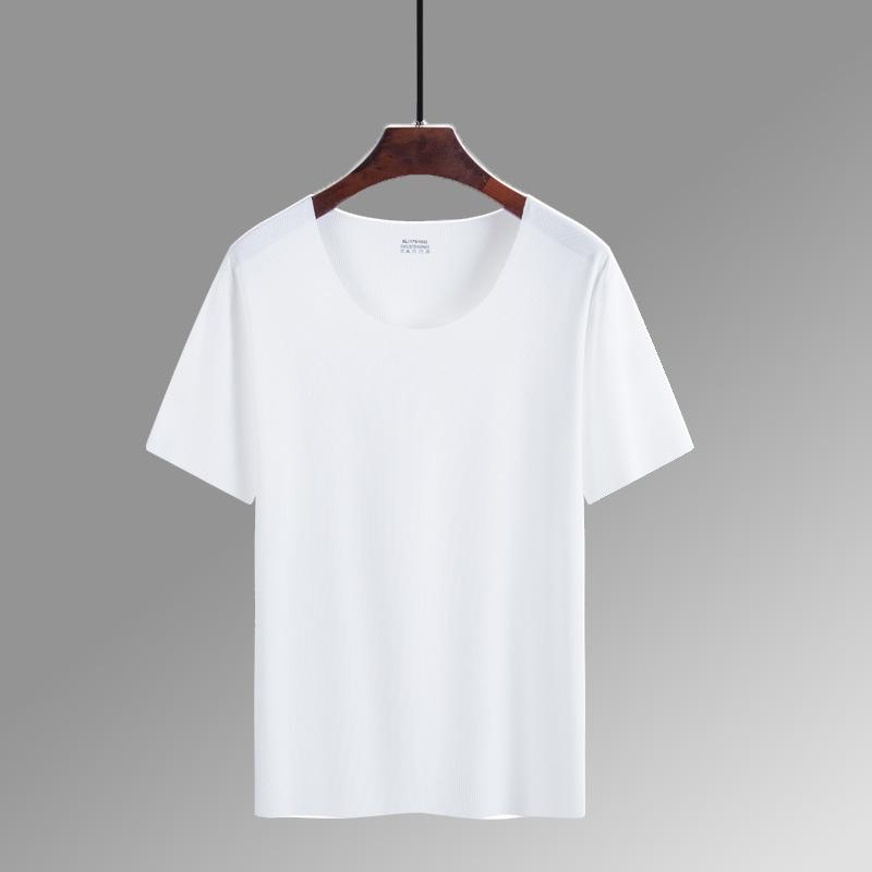 Мужской летний пижамный комплект из ледяного шелка - Круглый вырез, короткий рукав и шорты L (90-120 jin)
Мужской летний пижамный комплект из ледяного шелка - Круглый вырез, короткий рукав и шорты L (90-120 jin)