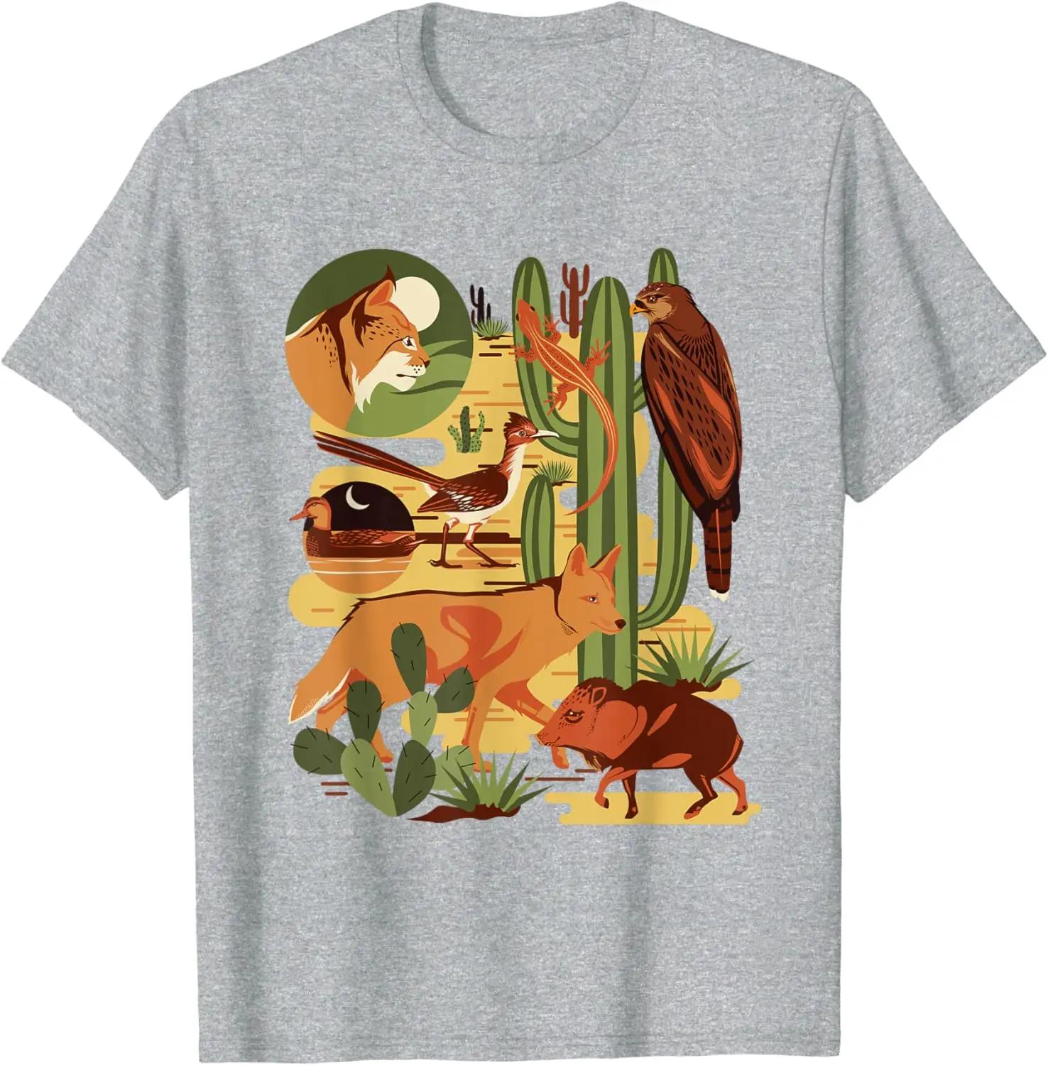 Southwestern Nature Sonoran Desert Animal Lover TShirt Unisex Clothing Cotton Wild Graphic T Shirts Lightweight 4XL
Southwestern Nature Sonoran Desert Animal Lover TShirt Unisex Clothing Cotton Wild Graphic T Shirts Lightweight 4XL