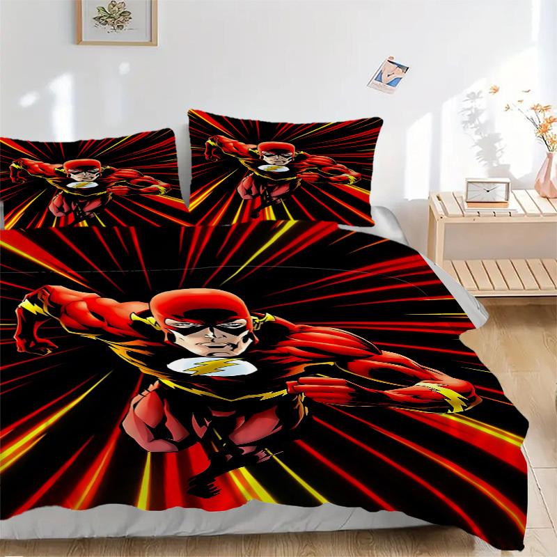 3pcs Flash Superhero Cover Set,Soft Comfortable Duvet Cover,Guest Room (1*Duvet Cover + 2*Pillowcases, Without Core) yy251024063 135x200cm
3pcs Flash Superhero Cover Set,Soft Comfortable Duvet Cover,Guest Room (1*Duvet Cover + 2*Pillowcases, Without Core) yy251024063 135x200cm