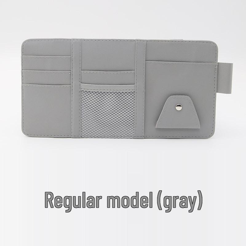 Multifunctional Car Sun Visor Organizer with Card Holder & Glasses Clip
Multifunctional Car Sun Visor Organizer with Card Holder & Glasses Clip