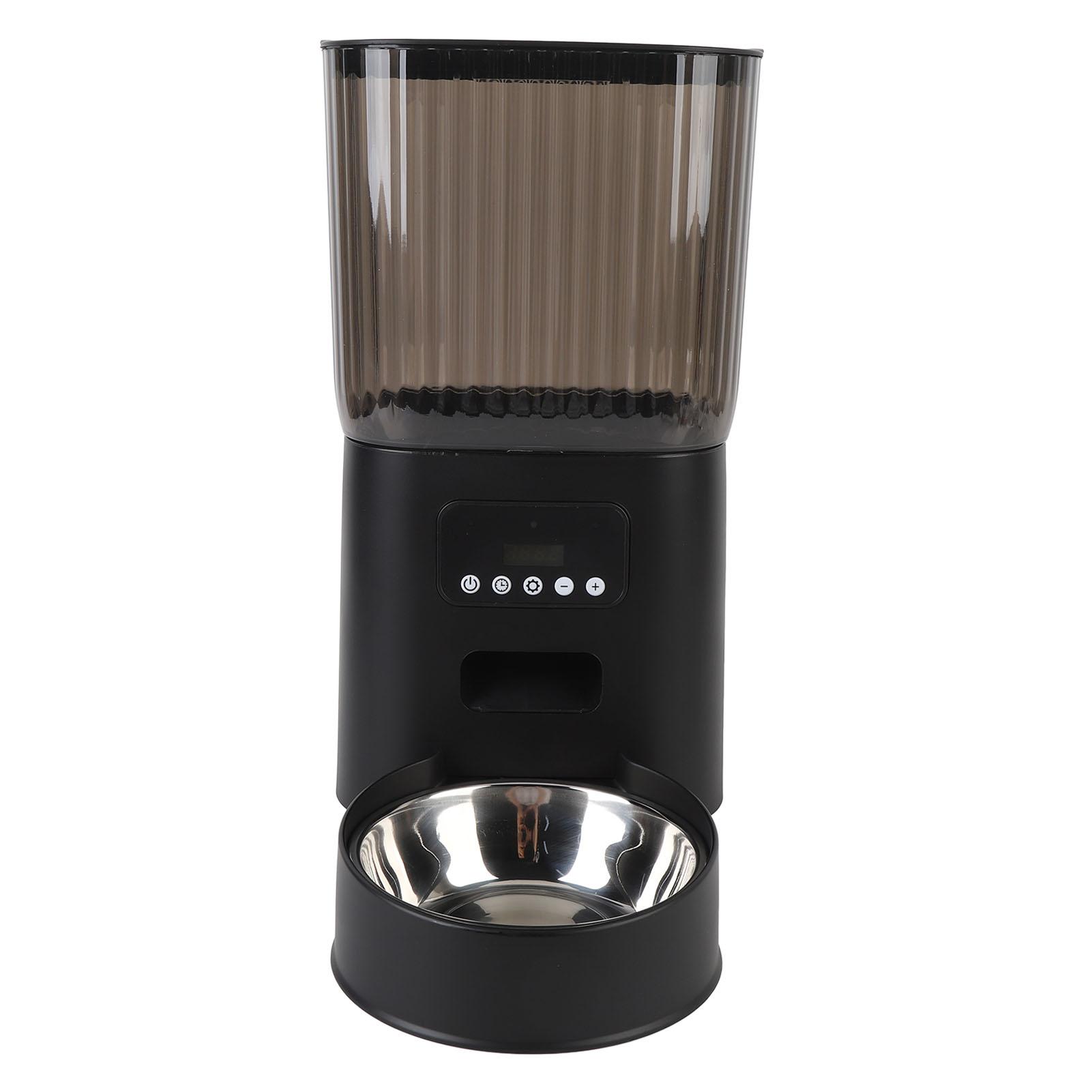 Automatic Cat Feeder Timed Feeding Button Control Automatic Cat Food Dispenser for Dog Pet Indoor Single Bowl
Automatic Cat Feeder Timed Feeding Button Control Automatic Cat Food Dispenser for Dog Pet Indoor Single Bowl
