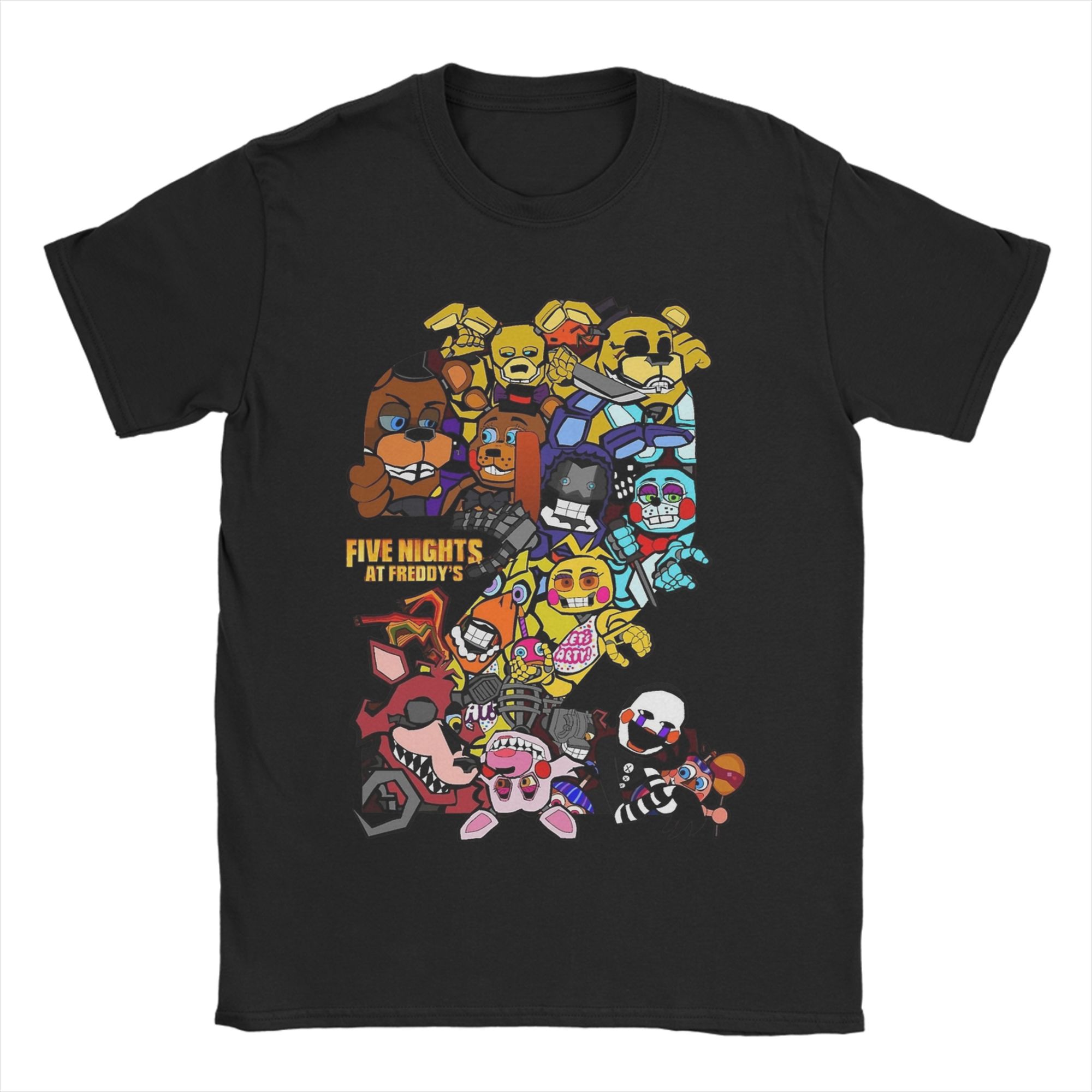 Чоловіча футболка FNAF At Freddys Springtrap Повсякденна Чиста бавовна Футболки з коротким рукавом Круглий комір Одяг Великий розмір XXXL
Чоловіча футболка FNAF At Freddys Springtrap Повсякденна Чиста бавовна Футболки з коротким рукавом Круглий комір Одяг Великий розмір XXXL