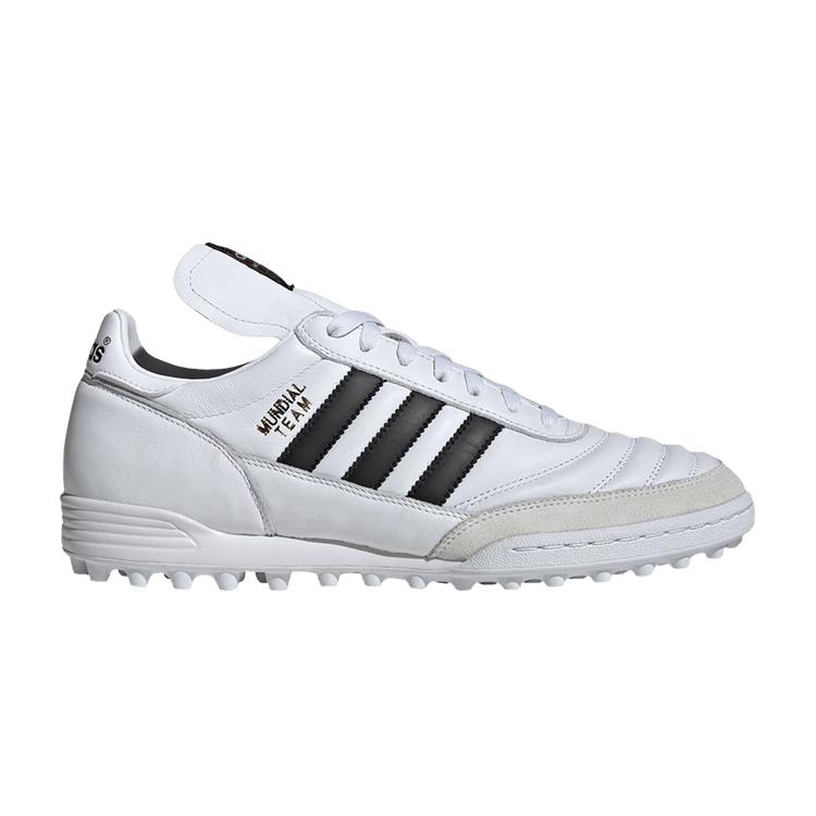 adidas Mundial Team TF White Black Unisex Sneakers Cloud-White Core-Black Gold-Metallic ID4053 40
adidas Mundial Team TF White Black Unisex Sneakers Cloud-White Core-Black Gold-Metallic ID4053 40