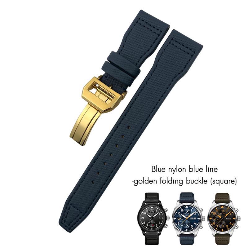 20mm 21mm 22mm High Quality Woven Nylon Watchband Fit for IWC Pilot SPITFIRE MARK 18 Portugieser Portofino TOP GUN IW3777 Strap 20mm
20mm 21mm 22mm High Quality Woven Nylon Watchband Fit for IWC Pilot SPITFIRE MARK 18 Portugieser Portofino TOP GUN IW3777 Strap 20mm