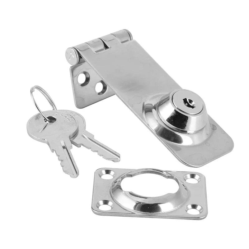Marine Boat Hasp Locks 304 Stainless Steel Locking Hasp Safety Latch For Cabin Deck Locker Hatch Door Yacht Accessories серебряный
Marine Boat Hasp Locks 304 Stainless Steel Locking Hasp Safety Latch For Cabin Deck Locker Hatch Door Yacht Accessories серебряный