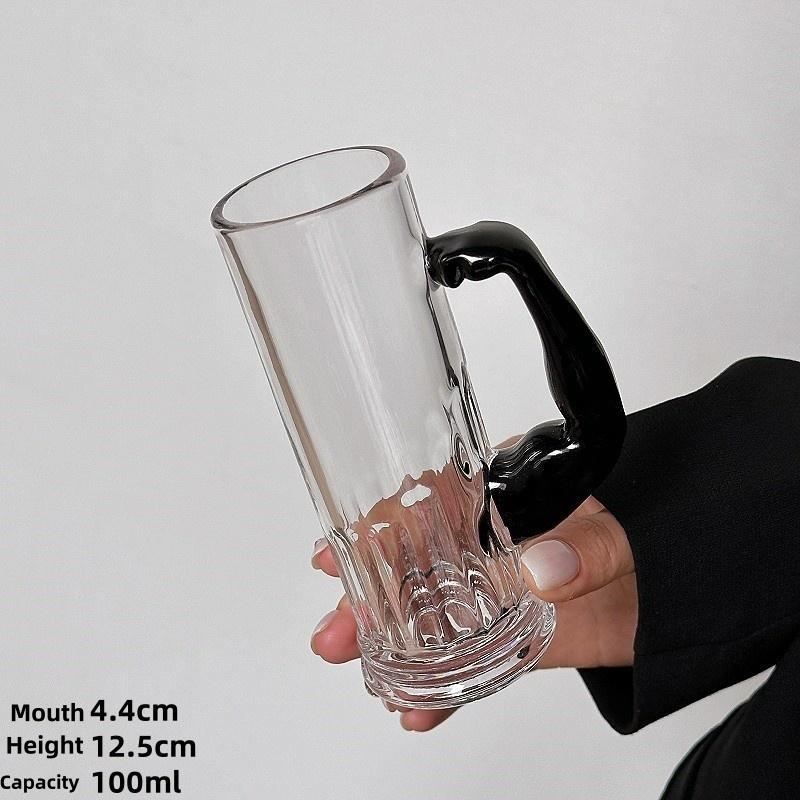Mini Beer Mug Shot Glasses Beer Mug Glass with muscle handle Funny Shape Stein For Bar, Alcohol, Beverages 100ML 51-100ml
Mini Beer Mug Shot Glasses Beer Mug Glass with muscle handle Funny Shape Stein For Bar, Alcohol, Beverages 100ML 51-100ml
