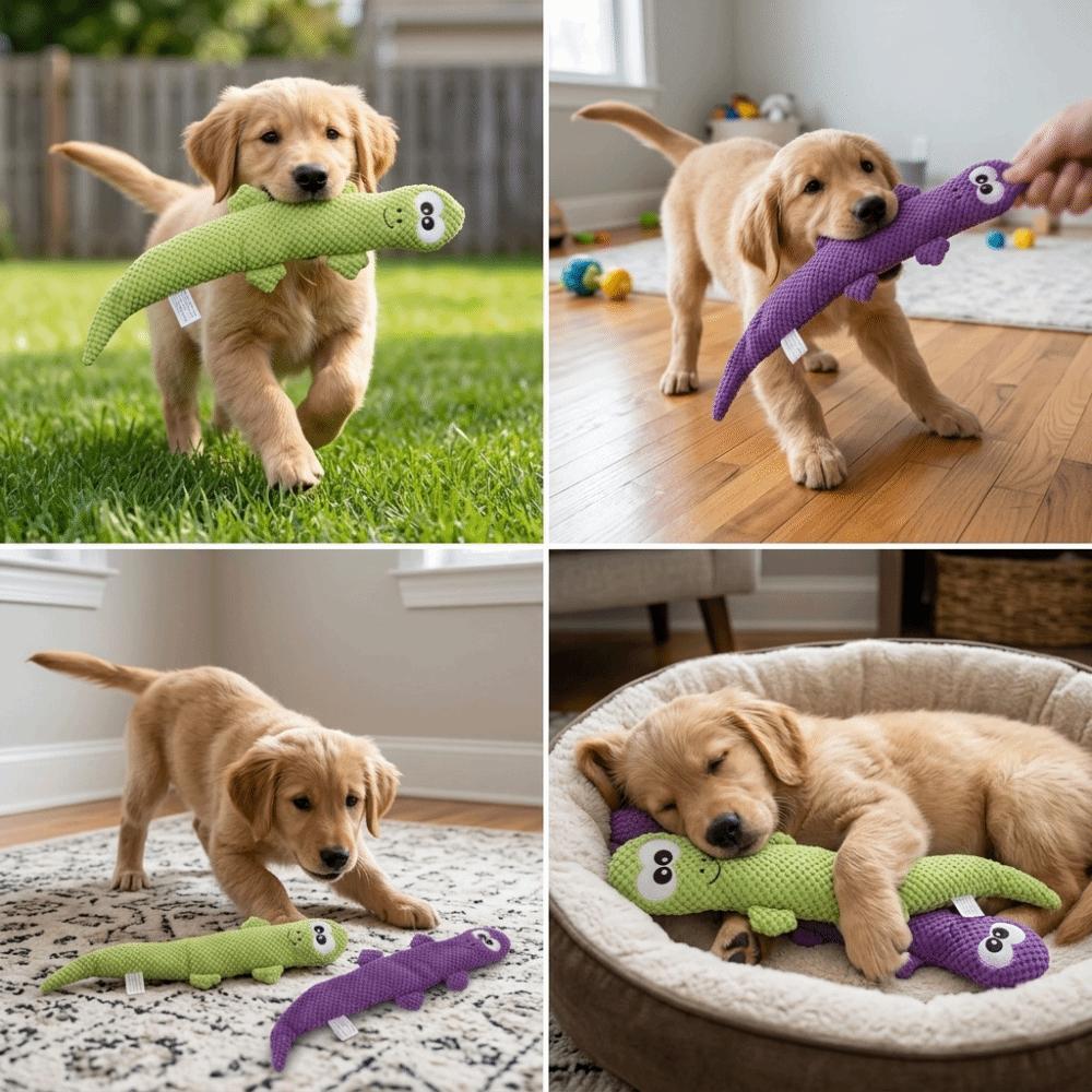 Cartoon Lizard Dog Chew Toy Plush Fabric Lizard Dog Toy Durable Bite Pet Bite Toy Teething Relief зелёный
Cartoon Lizard Dog Chew Toy Plush Fabric Lizard Dog Toy Durable Bite Pet Bite Toy Teething Relief зелёный
