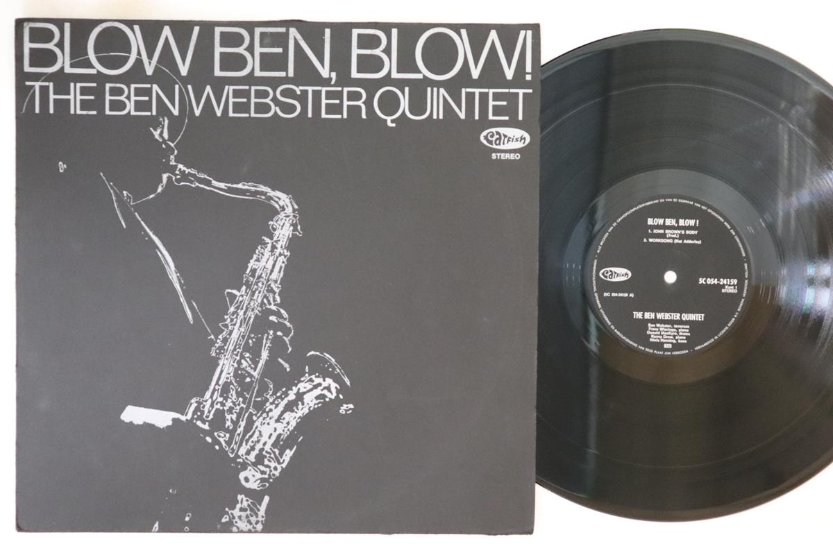 LP Record BEN WEBSTER QUINTET - Blow Ben, Blow! 5C05424159 CATFISH 1969 Netherland Jazz Used
LP Record BEN WEBSTER QUINTET - Blow Ben, Blow! 5C05424159 CATFISH 1969 Netherland Jazz Used