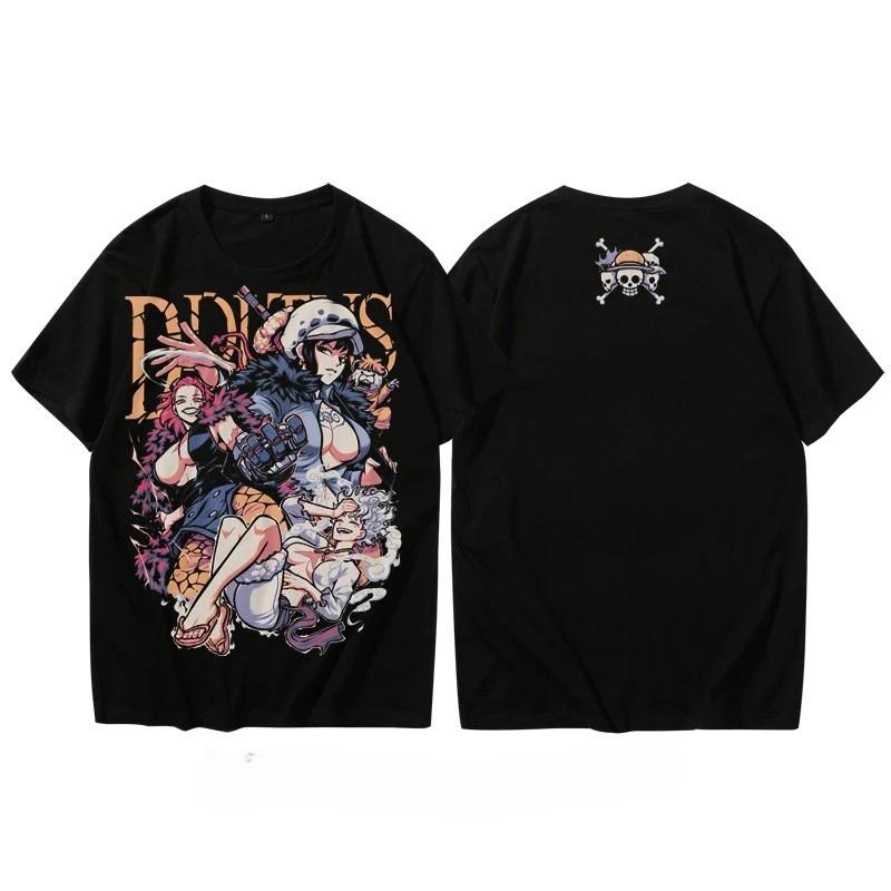 Hot-blooded Anime One Piece Derivative Work Graphic Print T-shirt Men Women Streetwear Harajuku Fashion Loose Oversize Top Cotton Solf Summer New Tee 4XL
Hot-blooded Anime One Piece Derivative Work Graphic Print T-shirt Men Women Streetwear Harajuku Fashion Loose Oversize Top Cotton Solf Summer New Tee 4XL