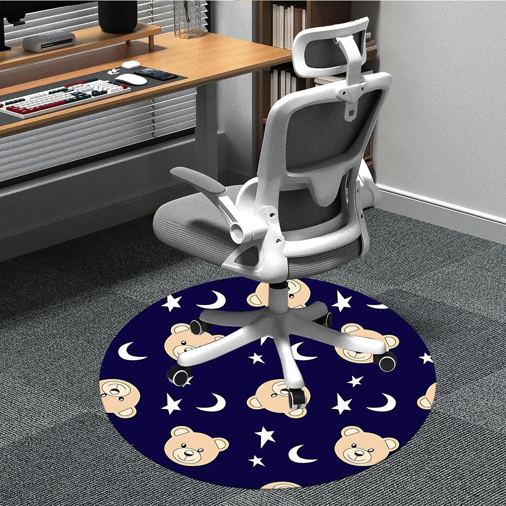 1PC Teddy Bear Pattern Chair Carpet for Office, Indoor Non-Slip Washable Carpet, Soft Comfortable Mat For Office Room yy250930140 80cm by 80cm
1PC Teddy Bear Pattern Chair Carpet for Office, Indoor Non-Slip Washable Carpet, Soft Comfortable Mat For Office Room yy250930140 80cm by 80cm