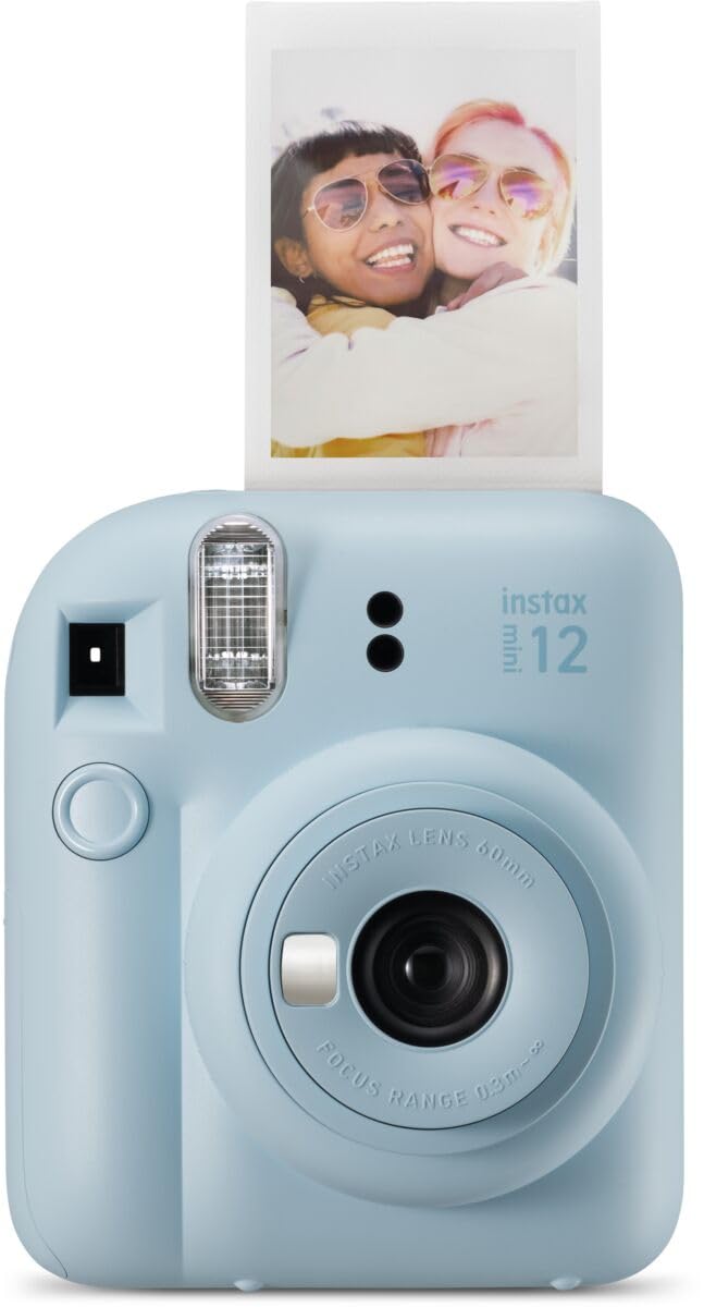 Fujifilm Instax Mini 12 Instant Camera Pastel Blue - пастельних тонів синього кольору
Fujifilm Instax Mini 12 Instant Camera Pastel Blue - пастельних тонів синього кольору