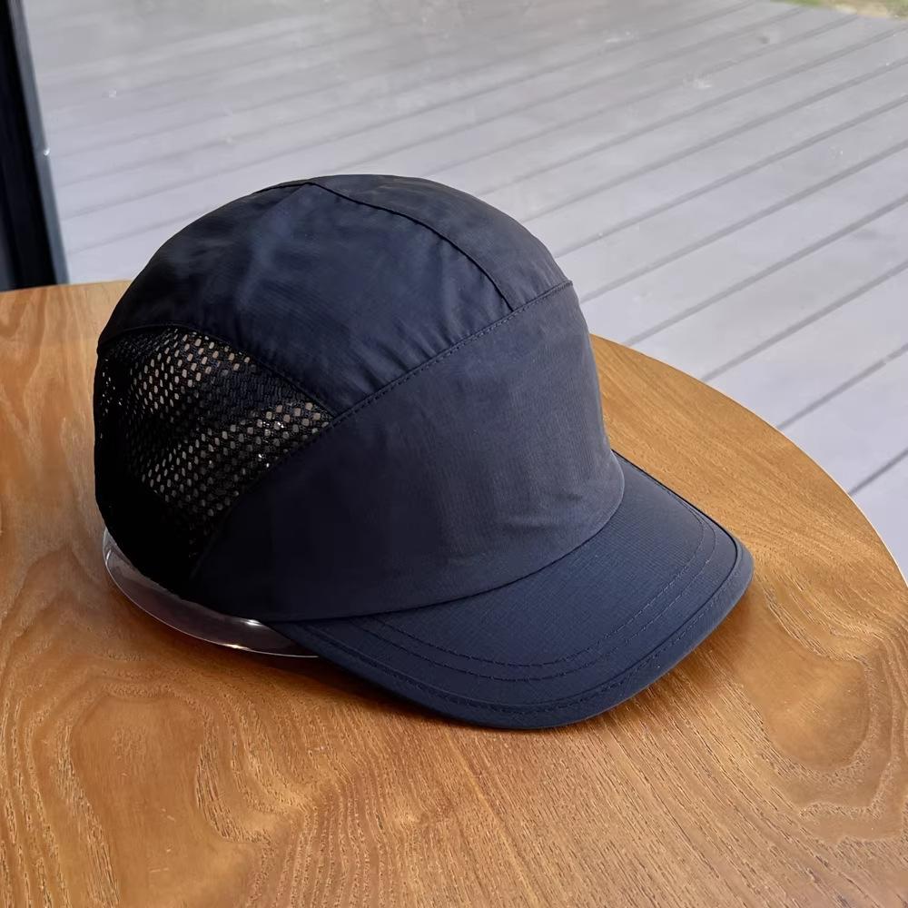 Summer mesh solid color quick-drying short-brimmed baseball cap can be customized versatile hat men s outdoor breathable sunscreen cap 56-60cm чорний
Summer mesh solid color quick-drying short-brimmed baseball cap can be customized versatile hat men s outdoor breathable sunscreen cap 56-60cm чорний