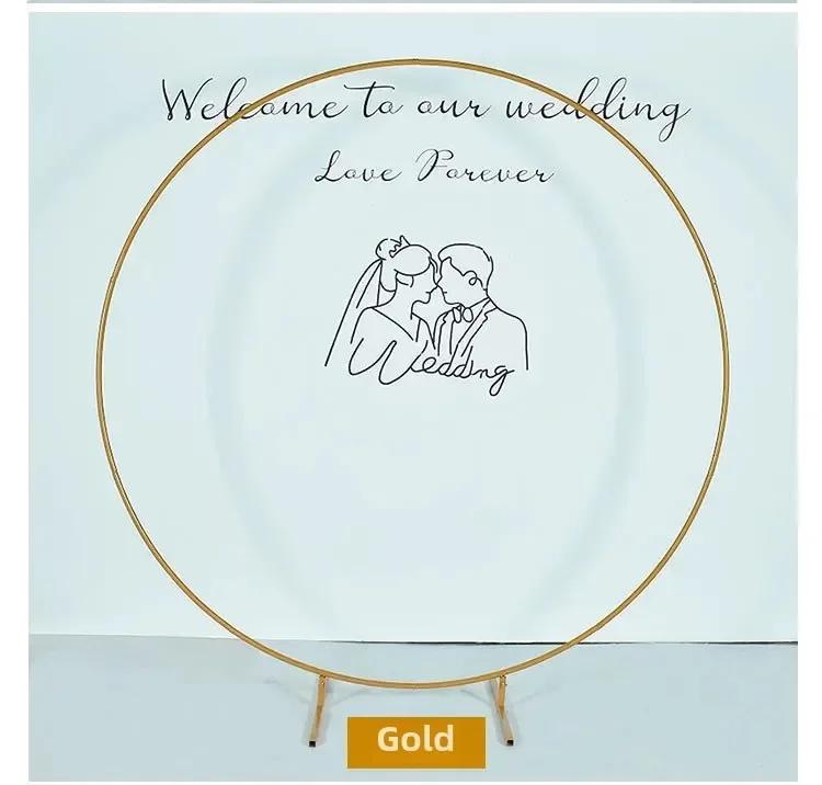 2025 Горячий Металлический Свадебный Арка Железное Кольцо Подставка для Арки из Воздушных Шаров, Свадебный Реквизит Праздничные Украшения для Свадьбы на Открытом Воздухе 1m(39.3in) золотой
2025 Горячий Металлический Свадебный Арка Железное Кольцо Подставка для Арки из Воздушных Шаров, Свадебный Реквизит Праздничные Украшения для Свадьбы на Открытом Воздухе 1m(39.3in) золотой