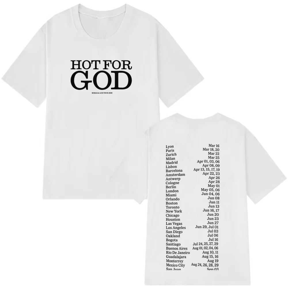 Rosalia LUX Tour Album 2026 graphic Fashion Unisex T Shirts Unisex Pure Cotton Short Sleeve Y2k Oversized Tee Popular Tops For Fans M
Rosalia LUX Tour Album 2026 graphic Fashion Unisex T Shirts Unisex Pure Cotton Short Sleeve Y2k Oversized Tee Popular Tops For Fans M