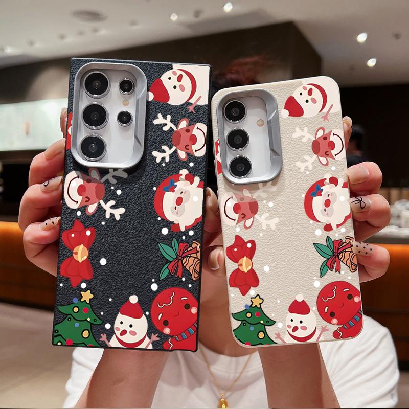Чехол для телефона с рисунком снеговика и Санты на Рождество для Samsung S24 FE S23 S22 Ultra A55 A16 A54 A35 A34, противоударный, мягкий, из ТПУ, матовая кожа, текстура Samsung S24 чёрный
Чехол для телефона с рисунком снеговика и Санты на Рождество для Samsung S24 FE S23 S22 Ultra A55 A16 A54 A35 A34, противоударный, мягкий, из ТПУ, матовая кожа, текстура Samsung S24 чёрный