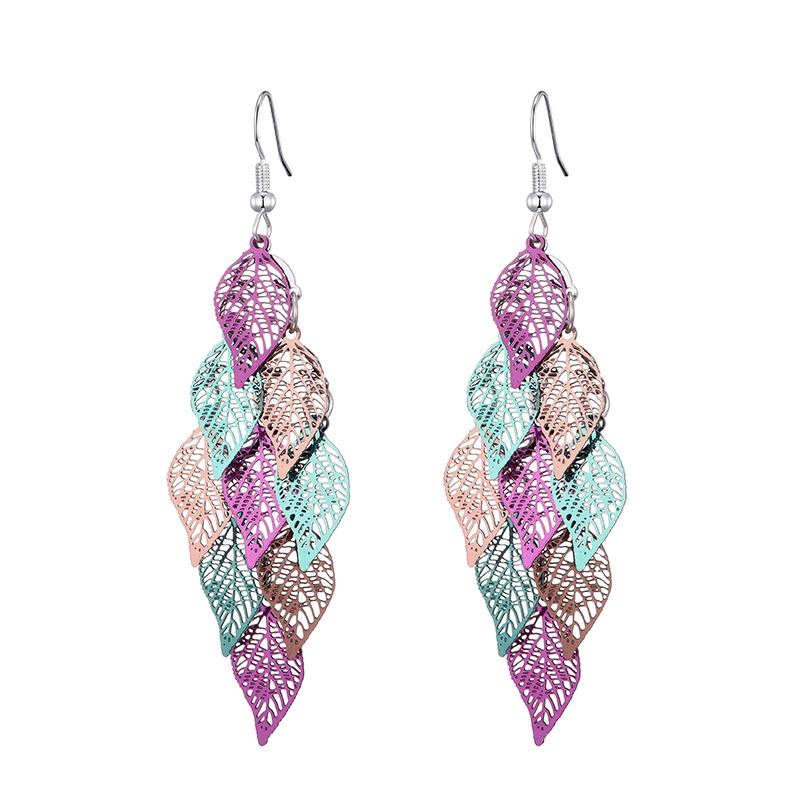 Vintage Colorful Hollow Leaf Drop Dangle Earrings For Women Girls 2023 Fashion Zircon Lightweight Long Boho Delicate Earrings
Vintage Colorful Hollow Leaf Drop Dangle Earrings For Women Girls 2023 Fashion Zircon Lightweight Long Boho Delicate Earrings