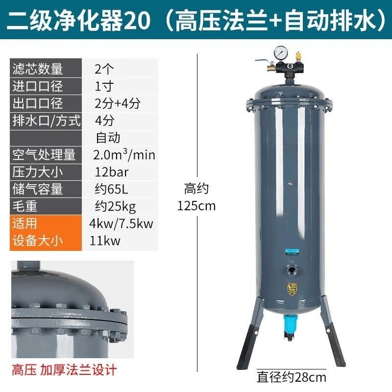 Aokewen Two-Stage Oil-Water Separator Air Filter
Aokewen Two-Stage Oil-Water Separator Air Filter