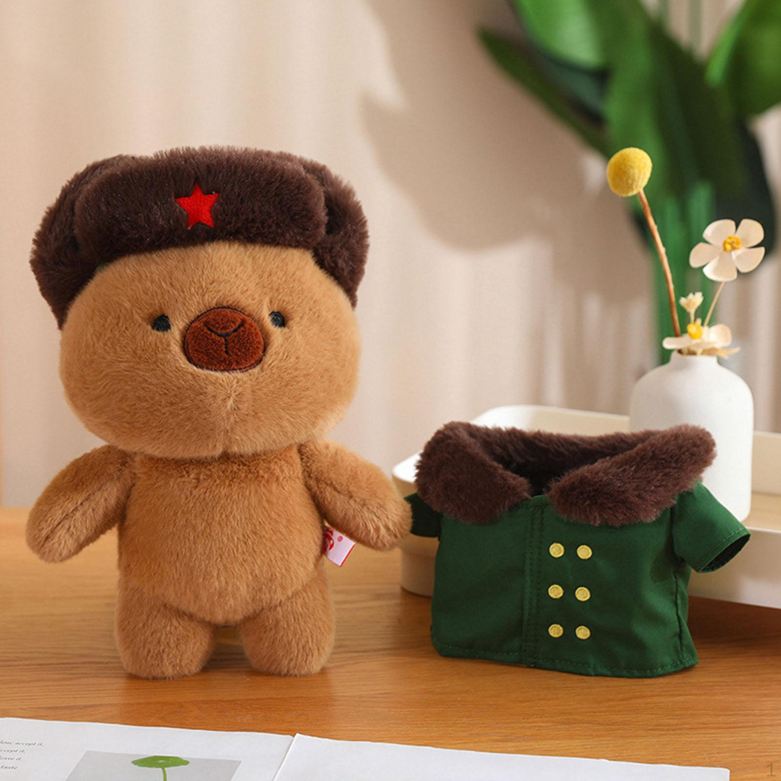 Капибара плюшевая игрушка пальто шляпа украшение дома мягкие удобные мультяшные животные милые white and L
Капибара плюшевая игрушка пальто шляпа украшение дома мягкие удобные мультяшные животные милые white and L