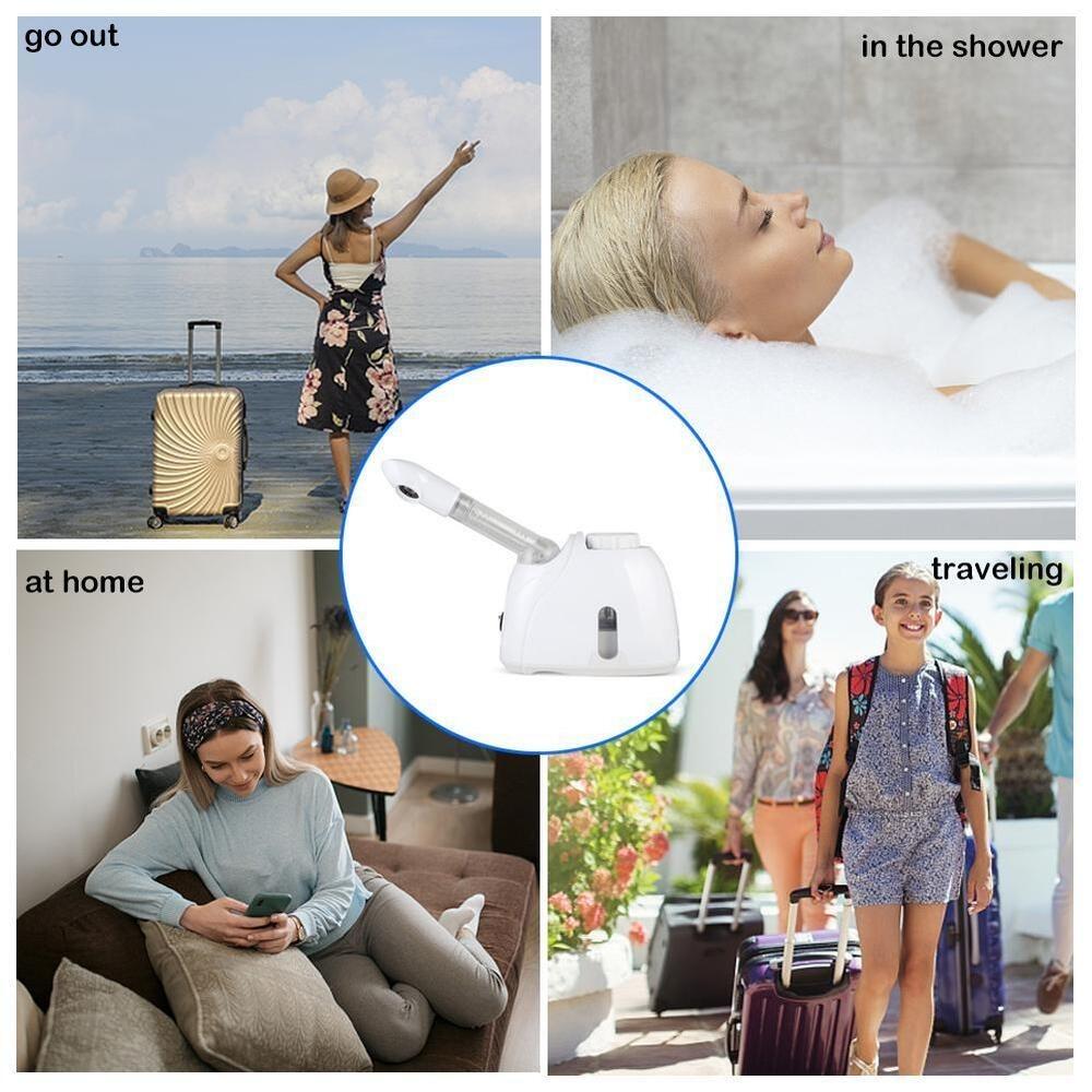 Cleaning Facial Care Facial Steamer Steam Beauty Instrument Warm Mist Humidifier Warm Steamer kit
Cleaning Facial Care Facial Steamer Steam Beauty Instrument Warm Mist Humidifier Warm Steamer kit