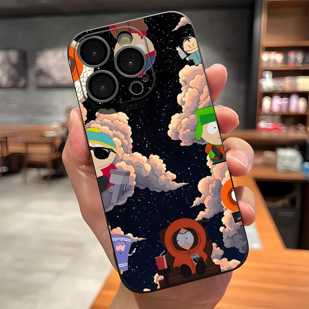 South Park Cute Cartoon Phone Case For IPhone 17 Pro Max 15 Pro 16 14 Plus 12 13 Mini 11 Pro Shockproof Soft Cover iPhone 17Pro
South Park Cute Cartoon Phone Case For IPhone 17 Pro Max 15 Pro 16 14 Plus 12 13 Mini 11 Pro Shockproof Soft Cover iPhone 17Pro