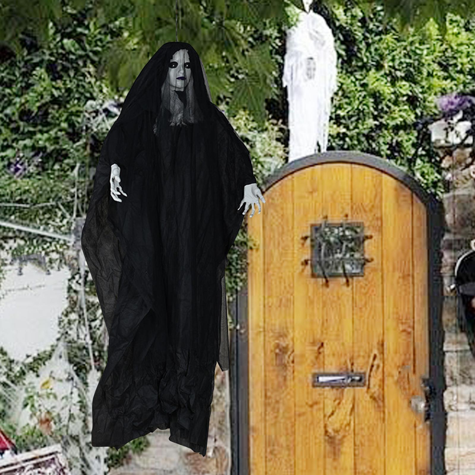 Halloween Hanging Ghosts Halloween Decorations Costume Funny Lightweight Light чорний
Halloween Hanging Ghosts Halloween Decorations Costume Funny Lightweight Light чорний