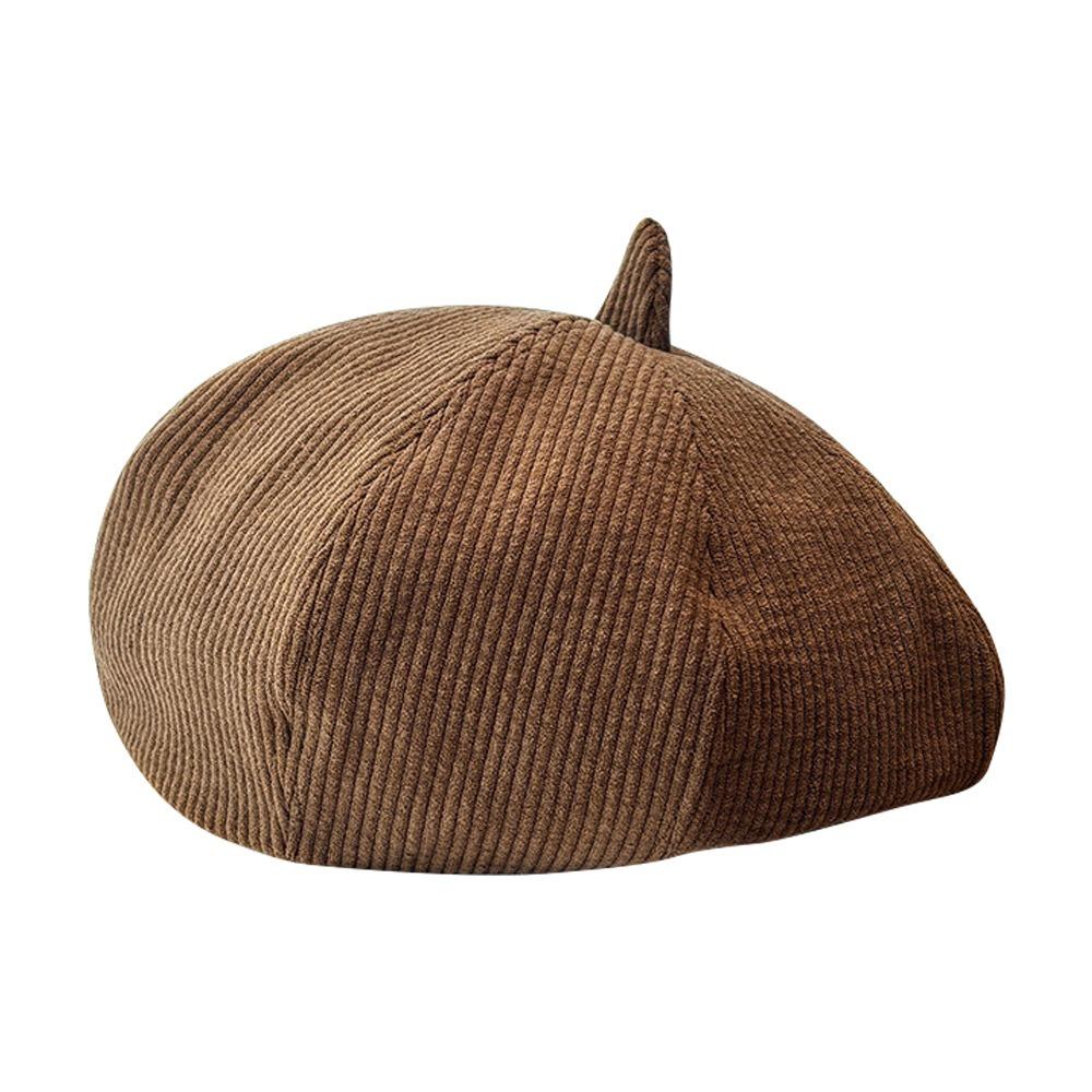 Artistic Painter Hat Versatile Corduroy Hat Casual Beret Hat Autumn Winter кавовий
Artistic Painter Hat Versatile Corduroy Hat Casual Beret Hat Autumn Winter кавовий