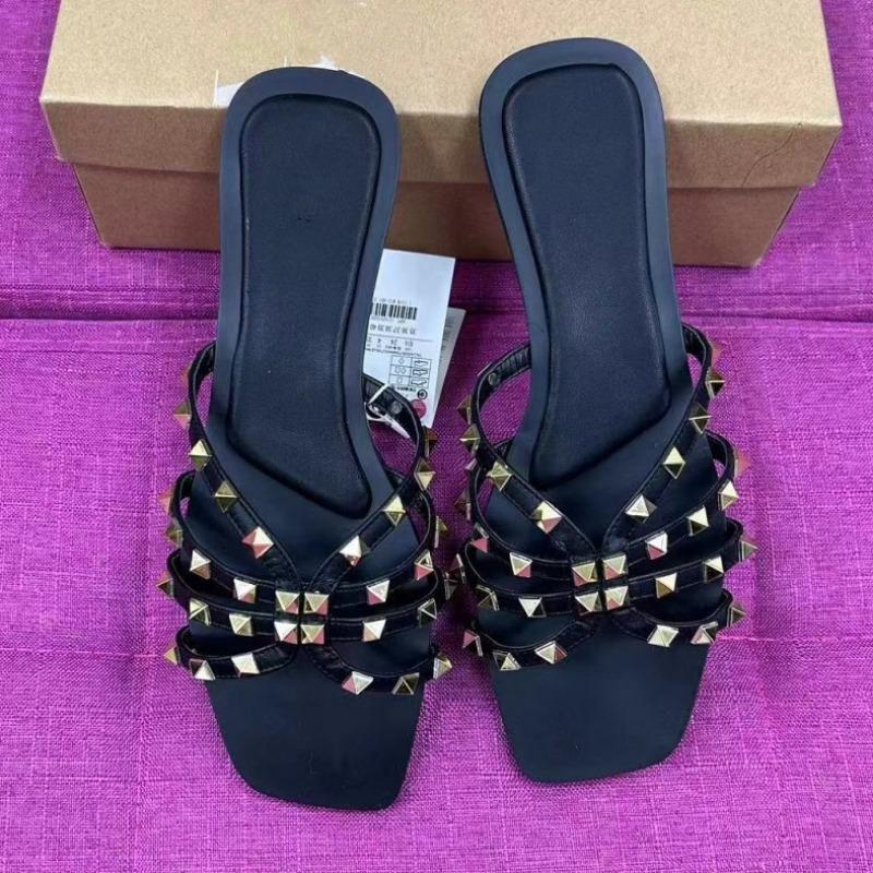 модные женские летние туфли на плоской подошве повседневные шлепанцы для моря дышащие модные заклепки украшения дизайнерские уличные тапочки для женщин 37 чёрный
модные женские летние туфли на плоской подошве повседневные шлепанцы для моря дышащие модные заклепки украшения дизайнерские уличные тапочки для женщин 37 чёрный