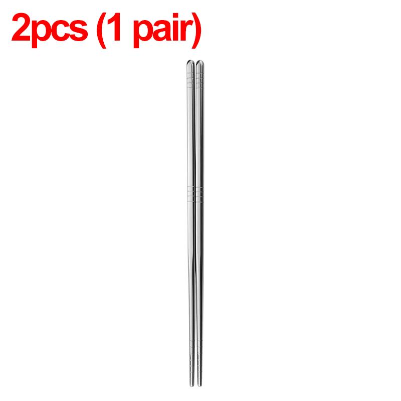 12/2Pcs Reusable Sushi Chopsticks Set Stainless Steel Non-Slip Japanese Chinese Korean Food Metal Chop Sticks Kitchen Tableware
12/2Pcs Reusable Sushi Chopsticks Set Stainless Steel Non-Slip Japanese Chinese Korean Food Metal Chop Sticks Kitchen Tableware