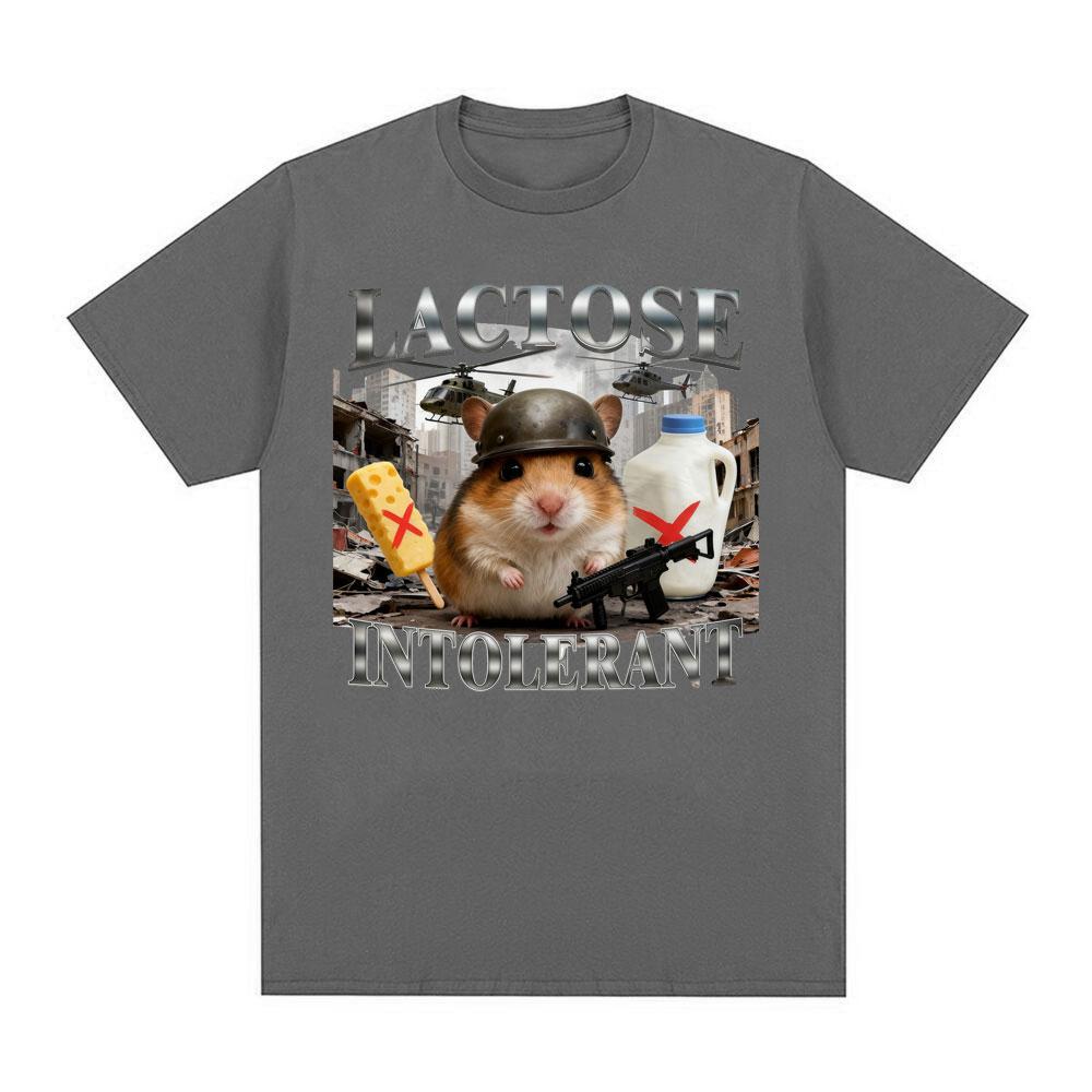 Lactose Intolerance Funny Hamster Fan Tshirt 2026 Summer New Mens Womens Fashionable Harajuku Cotton Casual Oversized Tshirt 4XL
Lactose Intolerance Funny Hamster Fan Tshirt 2026 Summer New Mens Womens Fashionable Harajuku Cotton Casual Oversized Tshirt 4XL
