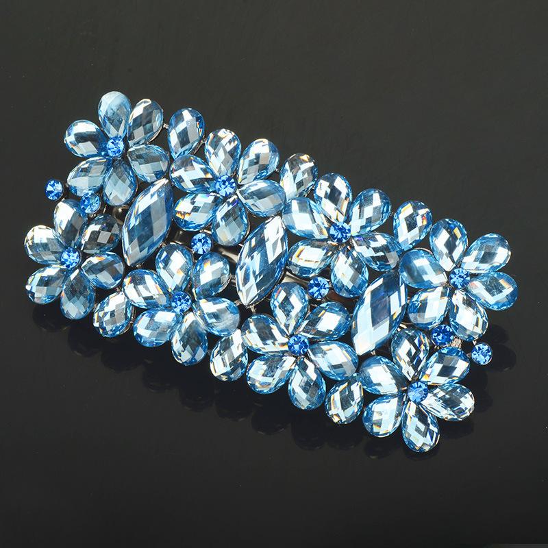 Розкішні стрази Faux весняний затискач для жінок елегантний кристал листя квітка шпильки для весільного весільного головного убору аксесуари
Розкішні стрази Faux весняний затискач для жінок елегантний кристал листя квітка шпильки для весільного весільного головного убору аксесуари