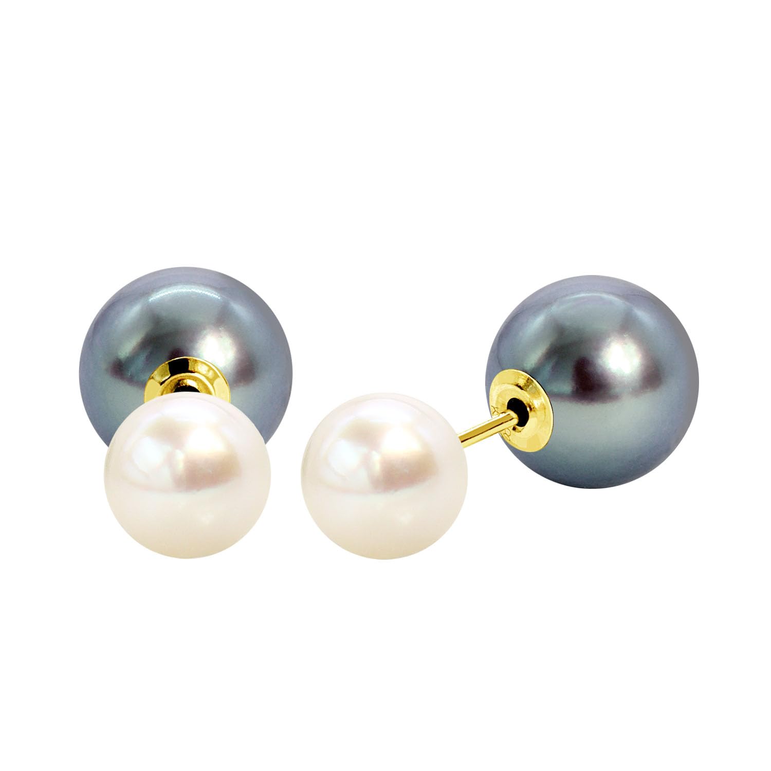 Lala Christie Women s Akoya Pearl Earrings, 5.5-7.8mm, 4 Pearls, with Backing and Certificate of Authenticity, 18K Gold (le107-0001-yg)
Lala Christie Women s Akoya Pearl Earrings, 5.5-7.8mm, 4 Pearls, with Backing and Certificate of Authenticity, 18K Gold (le107-0001-yg)