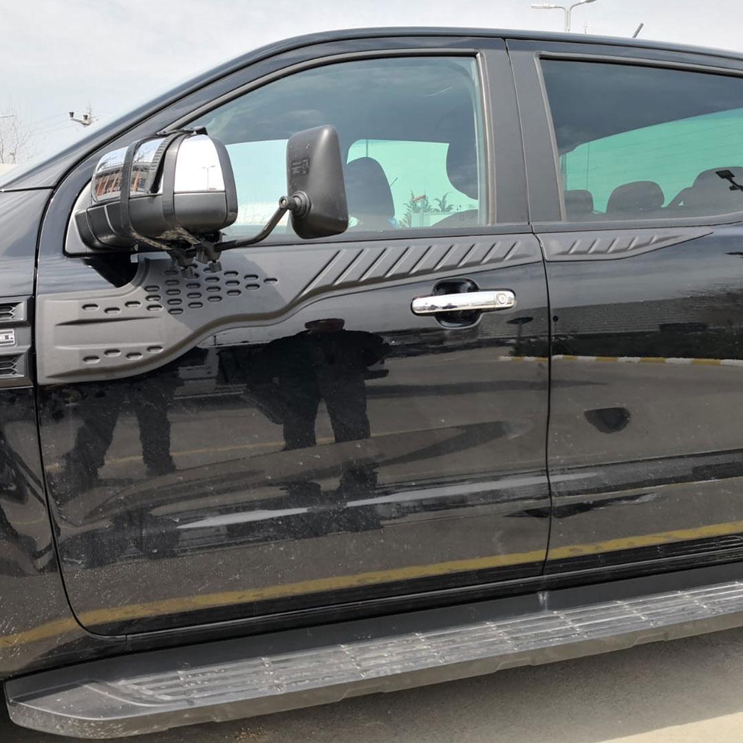 For Ford Ranger 2016 To 2020 Year Bat Door Covering - Body Kit Spoiler Diffuser Antenna Battery Side Skirts Hood Protector Wings чорний
For Ford Ranger 2016 To 2020 Year Bat Door Covering - Body Kit Spoiler Diffuser Antenna Battery Side Skirts Hood Protector Wings чорний