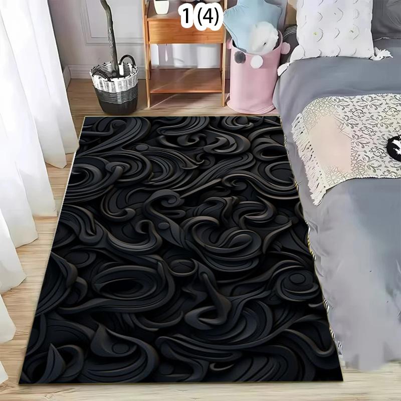 Visual Three-dimensional Vine Carpet European Style Black Indoor Carpet Living Room Bedroom Dirt Resistant Door Mat 40X60cm
Visual Three-dimensional Vine Carpet European Style Black Indoor Carpet Living Room Bedroom Dirt Resistant Door Mat 40X60cm