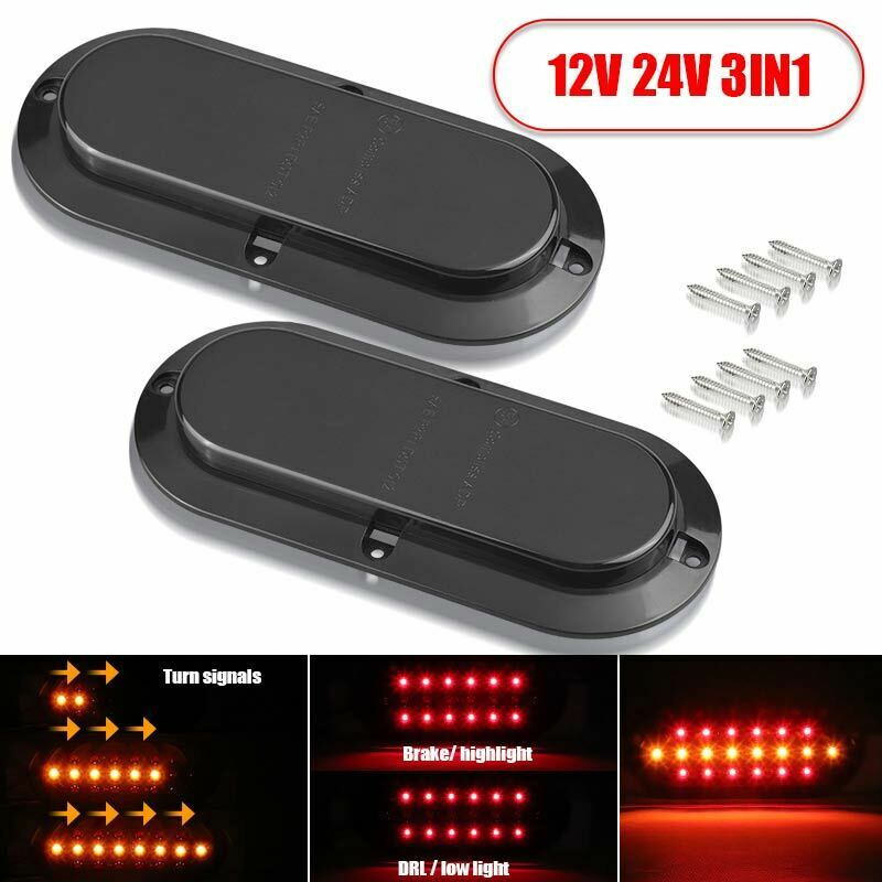 2Pcs 12/24V LED DRL Tail Light Trailer Truck Caravan Taillight Flowing Turn Signal Light Rear Reverse Brake Stop Indicator Lamp красный
2Pcs 12/24V LED DRL Tail Light Trailer Truck Caravan Taillight Flowing Turn Signal Light Rear Reverse Brake Stop Indicator Lamp красный