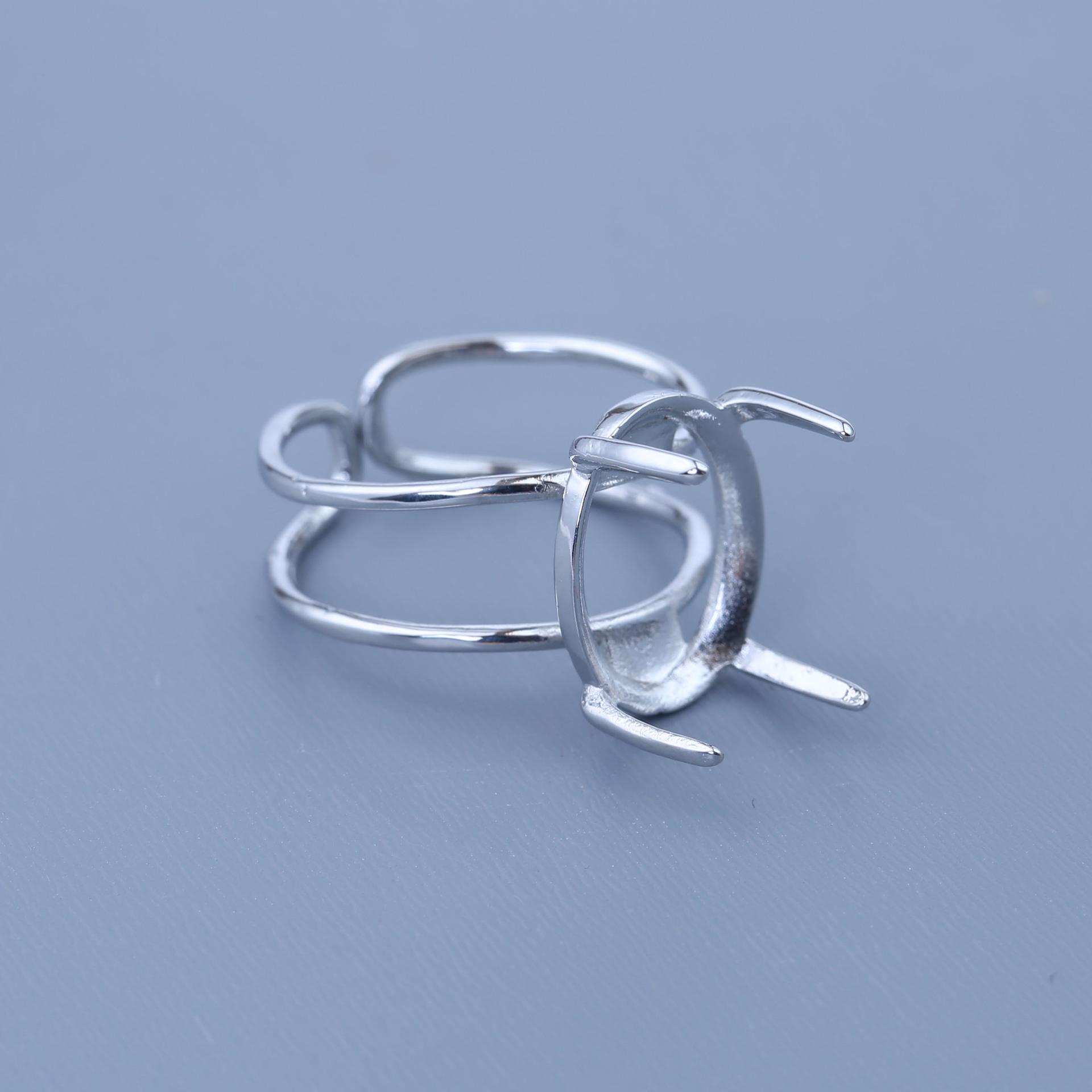 Регулируемое кольцо ручной работы из минеральной руды с простым инкрустационным дизайном Platinum Plated
Регулируемое кольцо ручной работы из минеральной руды с простым инкрустационным дизайном Platinum Plated