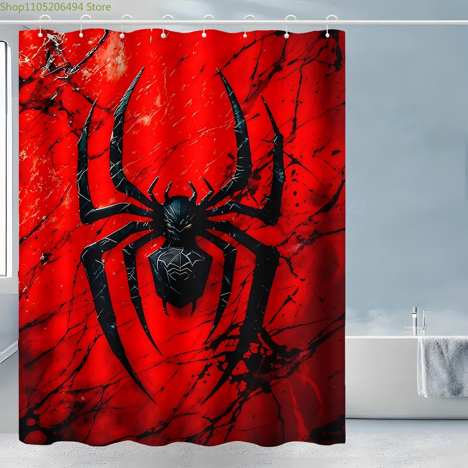 A Printed Shower Curtain Featuring a Venomous Spider Design, Made of Durable Polyester Fabric, Suitable for Cozy Home Bathroom 90x180cm
A Printed Shower Curtain Featuring a Venomous Spider Design, Made of Durable Polyester Fabric, Suitable for Cozy Home Bathroom 90x180cm