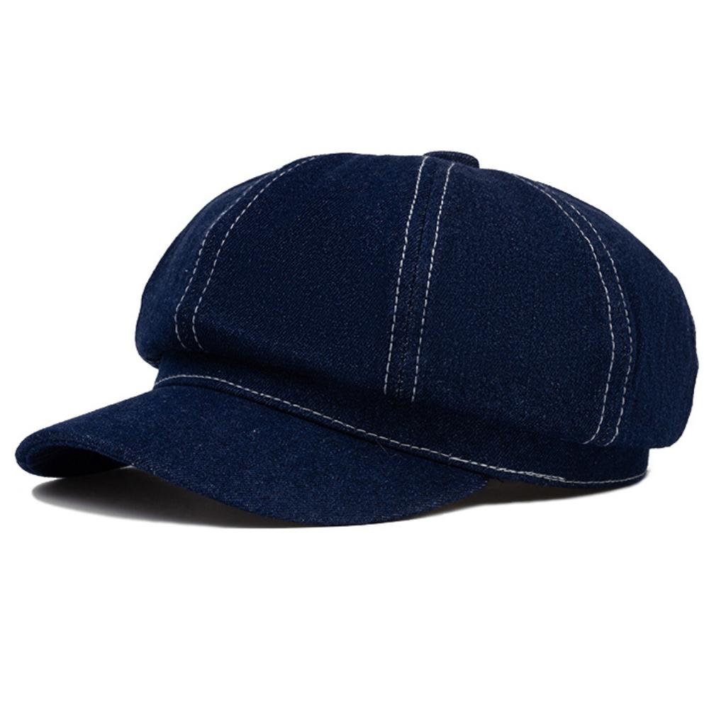 HT4401 New Berets for Women Men Cotton Denim Octagonal Cap Artist Painter Beret Hat Male Female Flat Cap Spring Autumn Beret Cap 55-60cm Adjustable темно-синього кольору
HT4401 New Berets for Women Men Cotton Denim Octagonal Cap Artist Painter Beret Hat Male Female Flat Cap Spring Autumn Beret Cap 55-60cm Adjustable темно-синього кольору