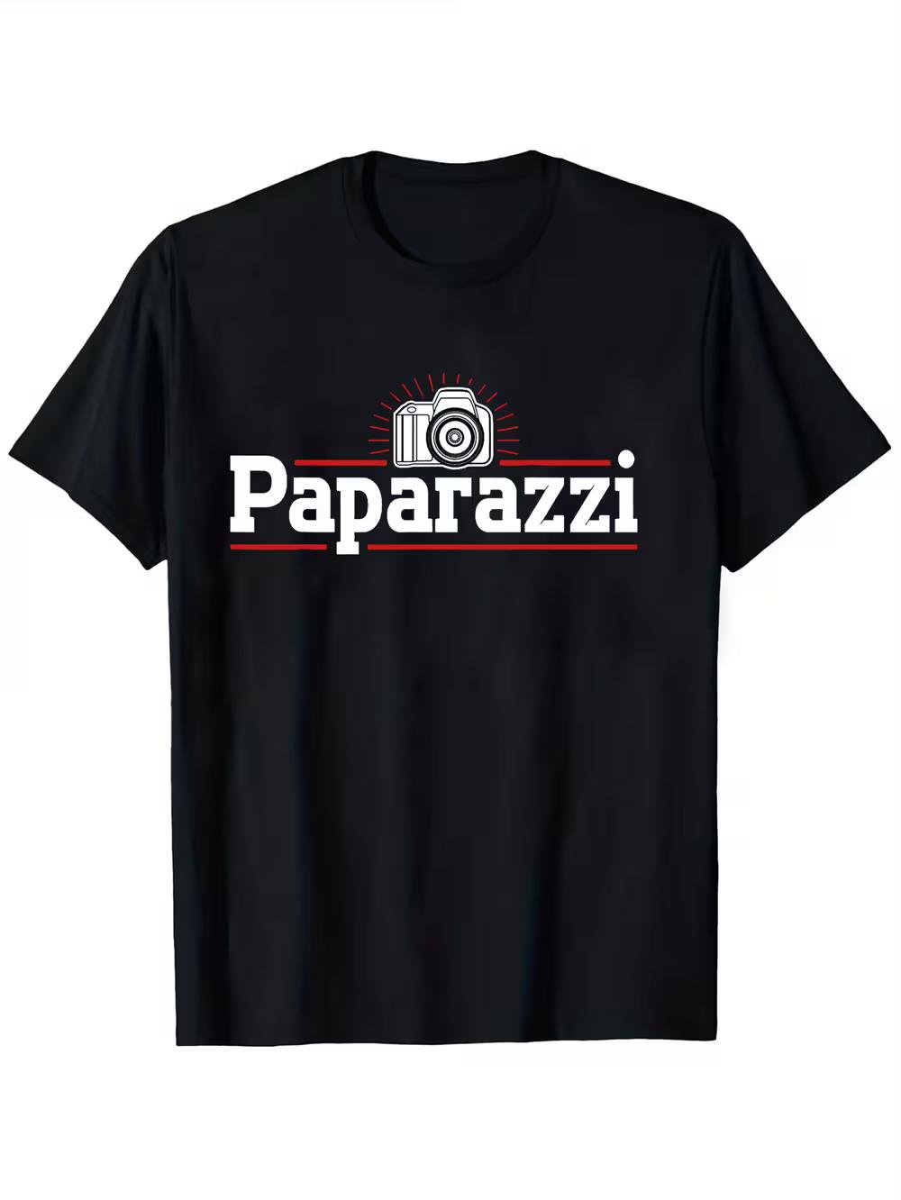 Men S Short-Sleeve Vintage Paparazzi T-Shirt Featuring a Camera Lens Design XXL
Men S Short-Sleeve Vintage Paparazzi T-Shirt Featuring a Camera Lens Design XXL