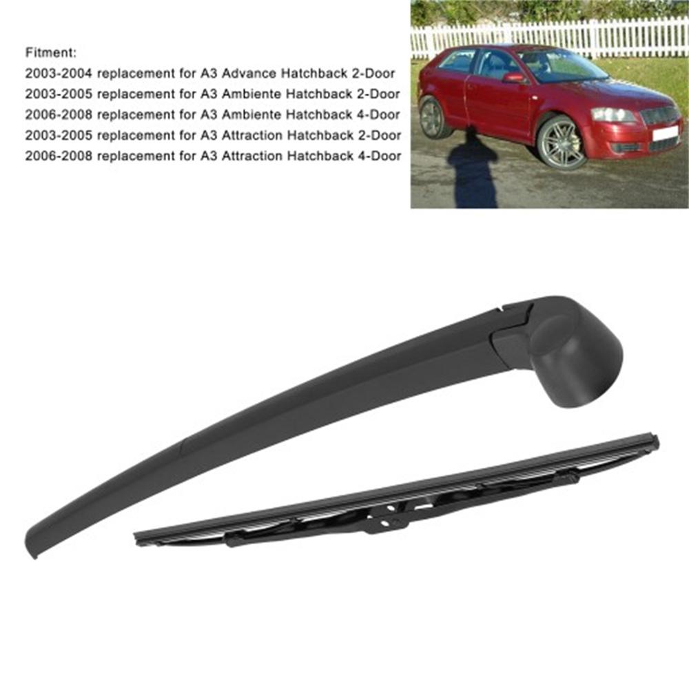 For A3 2003 - 2013/A4 2001 - 2009 Rear Window Wiper Arm Blade Set Replacement Part Type A
For A3 2003 - 2013/A4 2001 - 2009 Rear Window Wiper Arm Blade Set Replacement Part Type A