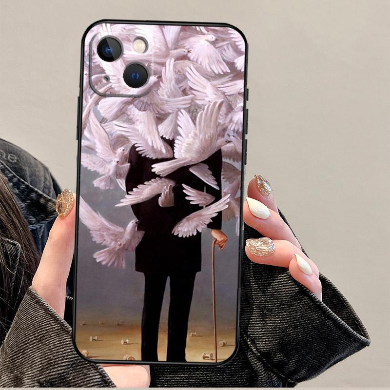 Rene Magritte Art Phone Case For iPhone 17 Pro Max 14 13 12 11 15 16 Pro Max mini 16 Plus 16e 17 Air Cover iPhone 14Pro MAX
Rene Magritte Art Phone Case For iPhone 17 Pro Max 14 13 12 11 15 16 Pro Max mini 16 Plus 16e 17 Air Cover iPhone 14Pro MAX