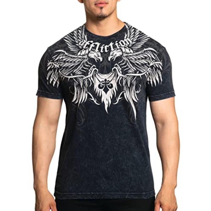 Affliction 3D T Shirts Men Affliction Clothing Core Classic Mens T-Shirts Casual ONeck Pullover Outdoor Tops Sportshirt Clothing XL
Affliction 3D T Shirts Men Affliction Clothing Core Classic Mens T-Shirts Casual ONeck Pullover Outdoor Tops Sportshirt Clothing XL