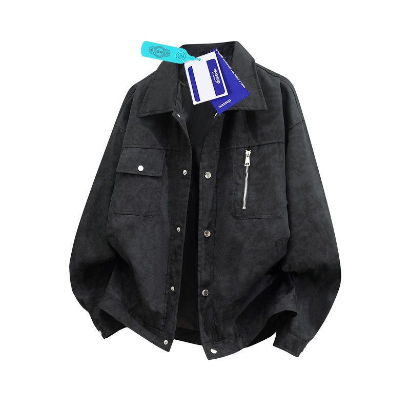 Wassup American Tie-Dye Retro Workwear Jacket for Men, Trendy and Versatile for Teenagers, Loose-Fitting Lapel Jacket for Men in Autumn and Winter Black 3XL
Wassup American Tie-Dye Retro Workwear Jacket for Men, Trendy and Versatile for Teenagers, Loose-Fitting Lapel Jacket for Men in Autumn and Winter Black 3XL