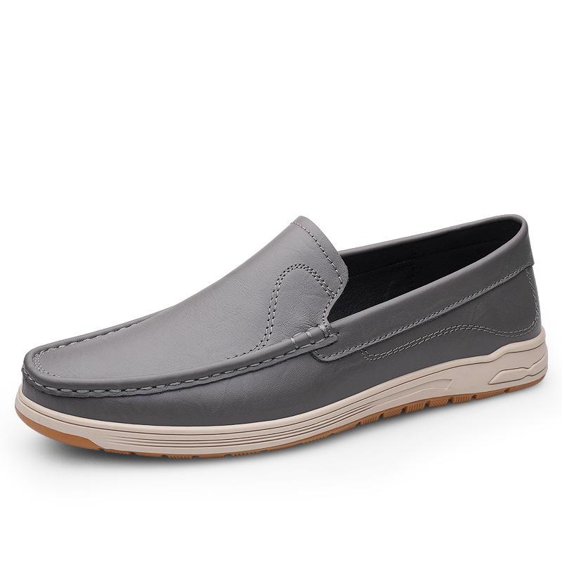 Dress leather shoes spring and summer loafers Doudou shoes casual leather shoes men s first layer cowhide lazy shoes men s men s 39 серый
Dress leather shoes spring and summer loafers Doudou shoes casual leather shoes men s first layer cowhide lazy shoes men s men s 39 серый