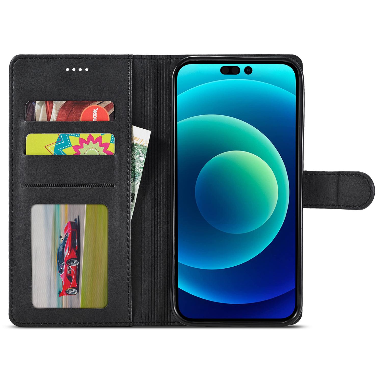 LC.IMEEKE Wallet Case for iPhone 15 Plus,Anti-scratch PU Leather Calf Texture Stand Flip Cover Black
LC.IMEEKE Wallet Case for iPhone 15 Plus,Anti-scratch PU Leather Calf Texture Stand Flip Cover Black